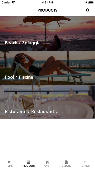 Capturas de pantalla de Capri Beach