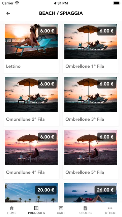 Capturas de pantalla de Capri Beach