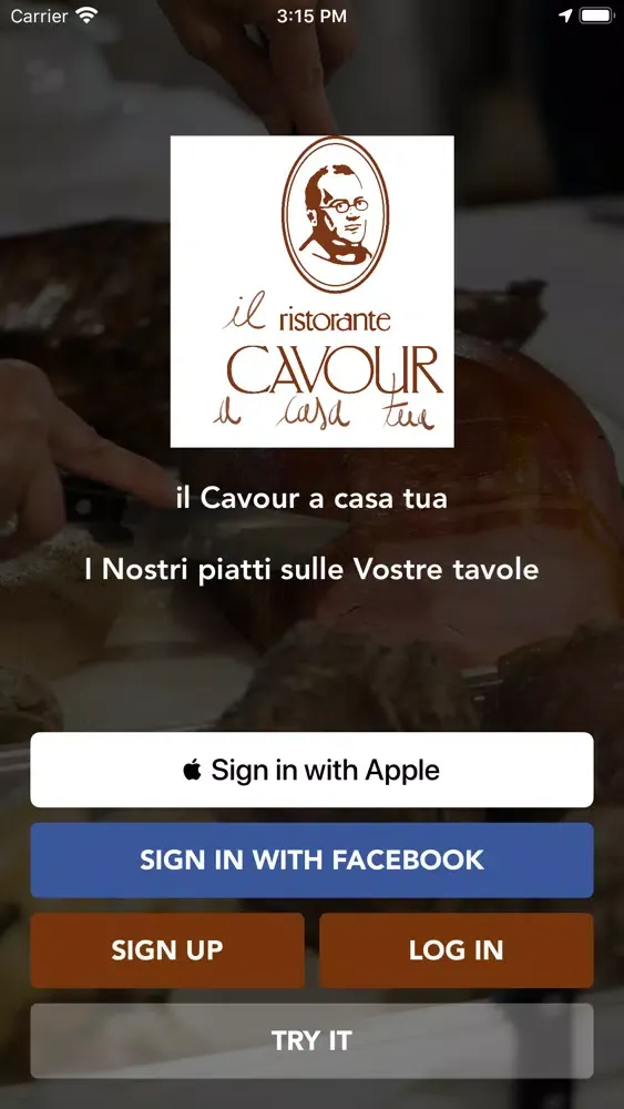 Capturas de tela do il Cavour a casa tua