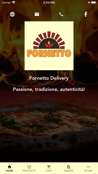 Fornetto Delivery Screenshots