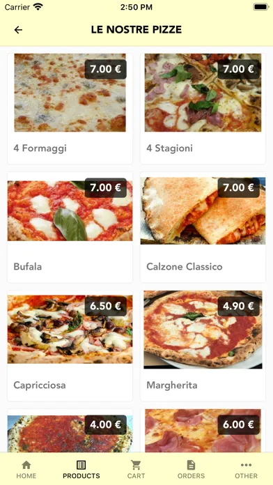Fornetto Delivery Screenshots