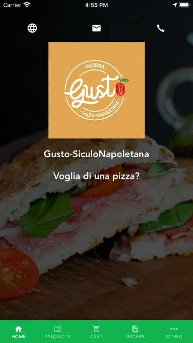 Zrzuty ekranu Gusto-SiculoNapoletana