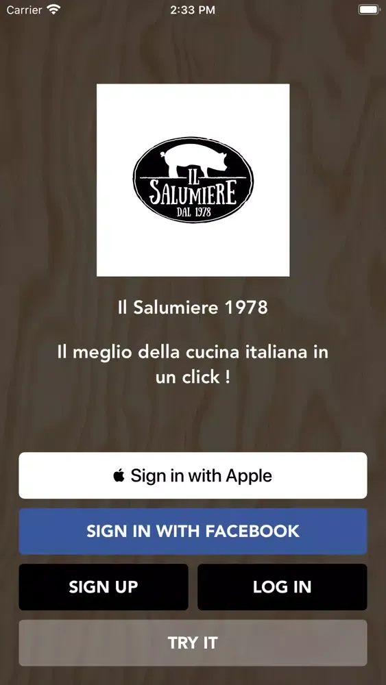 Tangkapan skrin Il Salumiere 1978