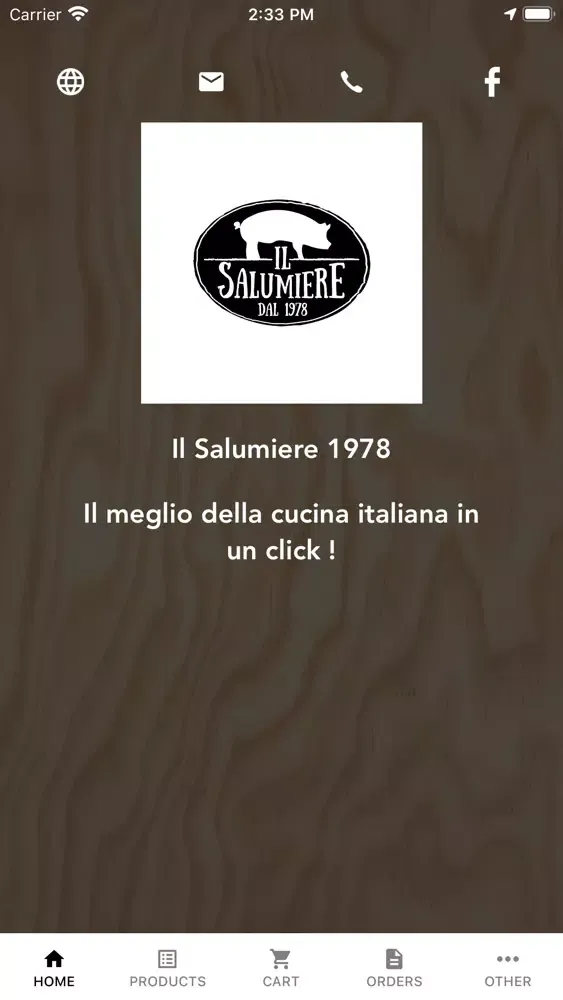 Tangkapan skrin Il Salumiere 1978