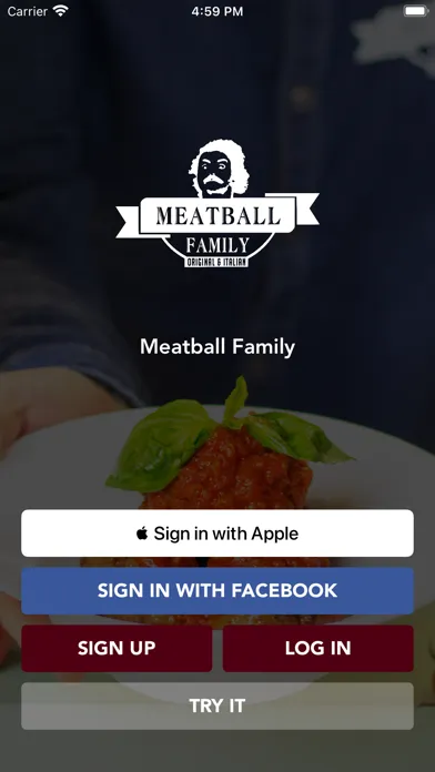 Tangkapan skrin Meatball Family
