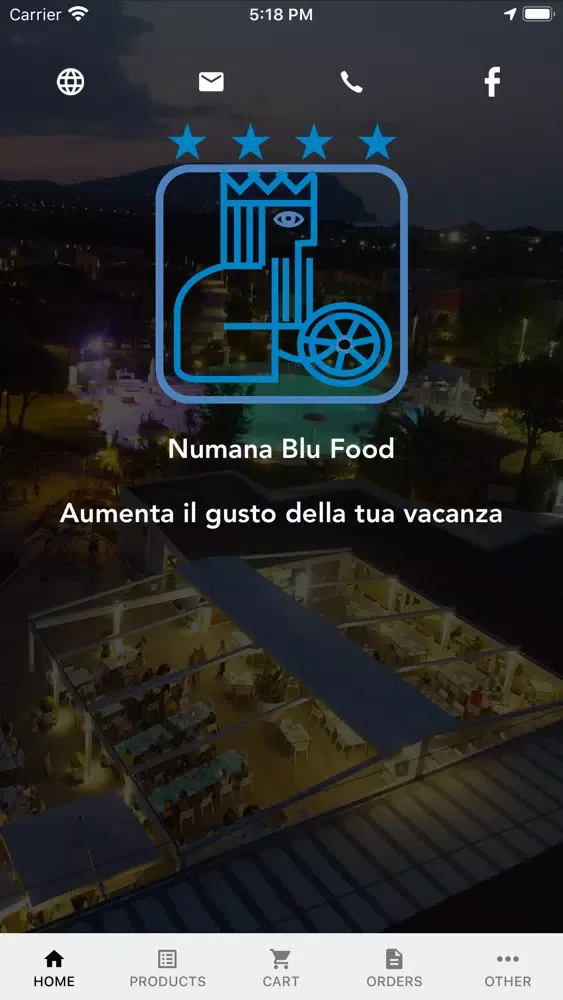 Numana Blu Food Ekran Görüntüleri