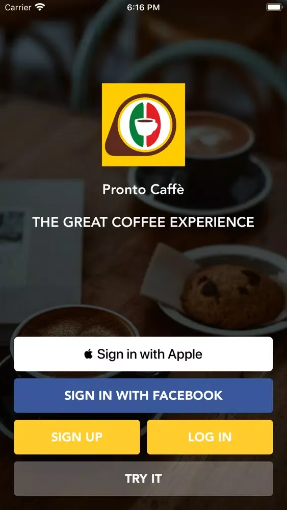 Pronto Caffè Screenshots