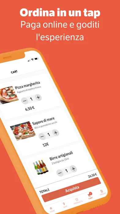 Ordina in Cloud Screenshots