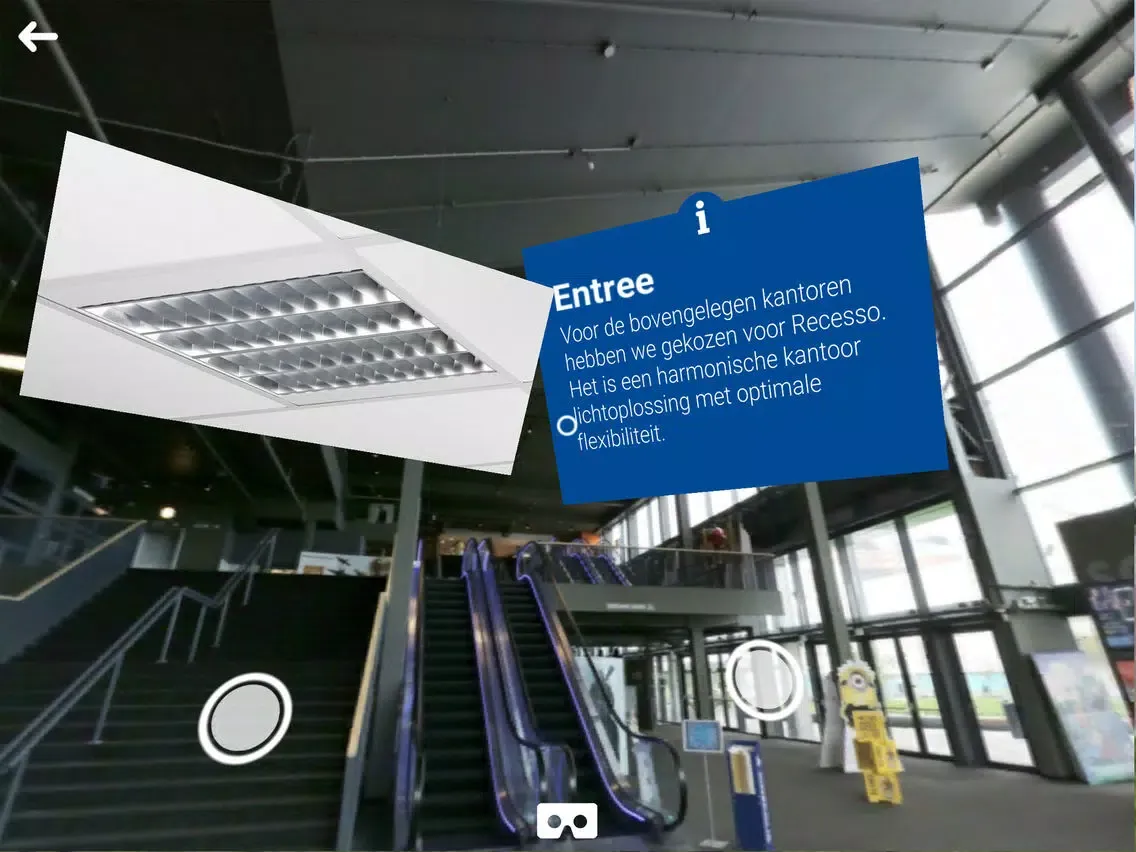 تصاویر Fagerhult Virtual Reality iPad 