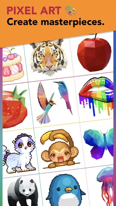 Artbox - Poly Game & Pixel Art應用截圖