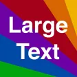 Large Text Large Text