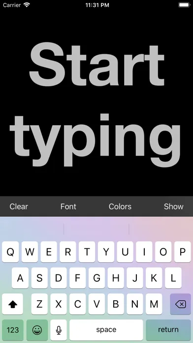 Large Text應用截圖