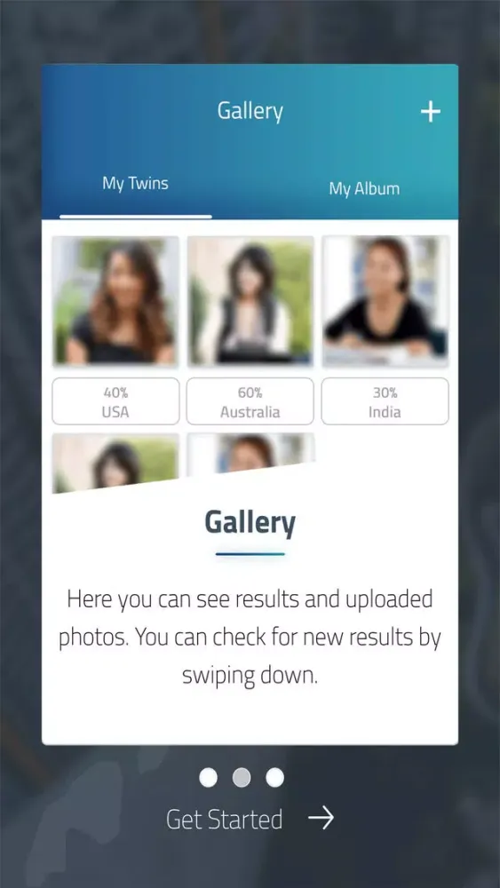 Twinzy - Find your twin سکرین شاٹس