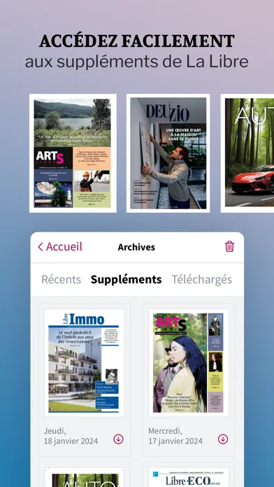 La Libre Journal + 스크린샷