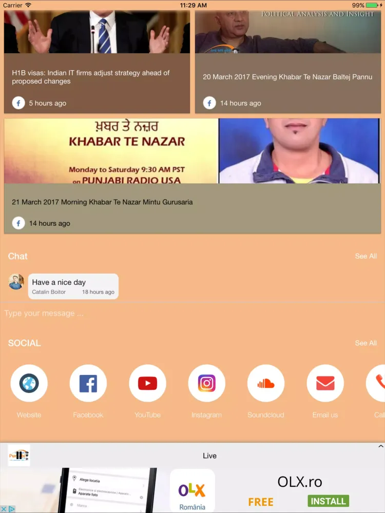 Punjabi Radio USA 스크린샷