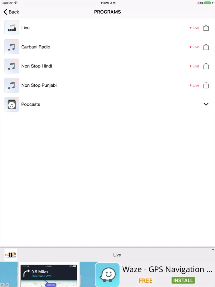 Punjabi Radio USA 스크린샷