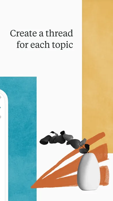 Capturas de tela do Twist: Organized Messaging