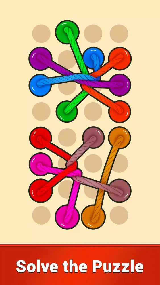 Tangle Rope 3D: Sorting Puzzle Screenshots