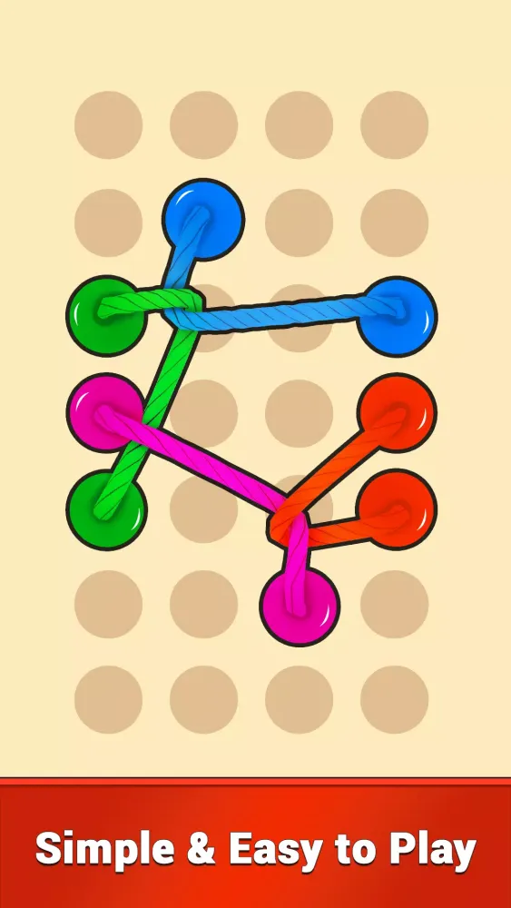 Tangle Rope 3D: Sorting Puzzle Screenshots