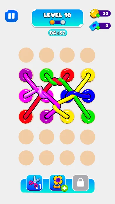 Rope Tangle 3D - Puzzle Game应用截图