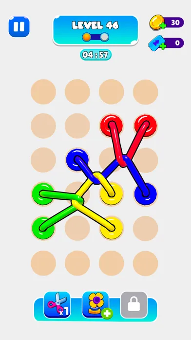 Rope Tangle 3D - Puzzle Game应用截图