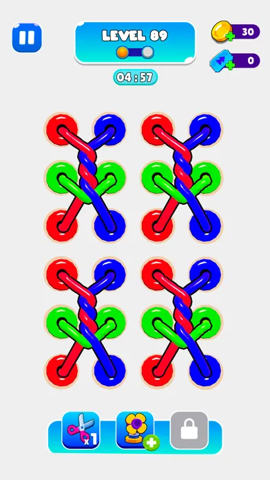 Rope Tangle 3D - Puzzle Game应用截图