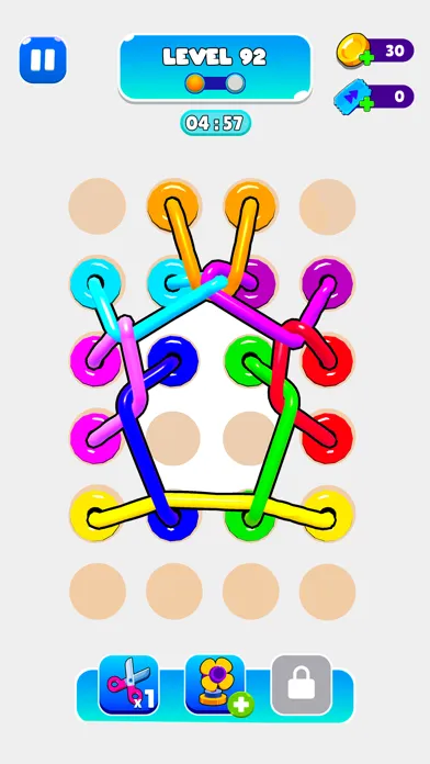 Rope Tangle 3D - Puzzle Game应用截图