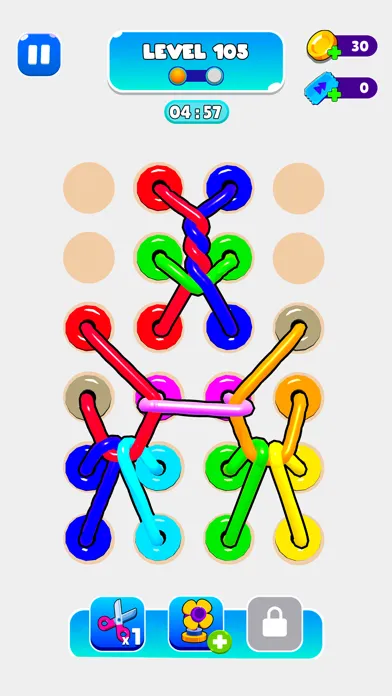 Rope Tangle 3D - Puzzle Game应用截图