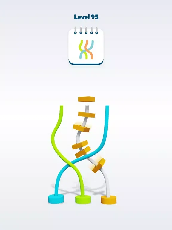 ภาพหน้าจอของ Twisted Master: Tangle Rods 3D iPad 