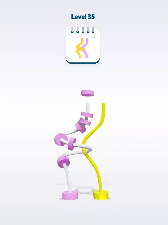 ภาพหน้าจอของ Twisted Master: Tangle Rods 3D iPad 