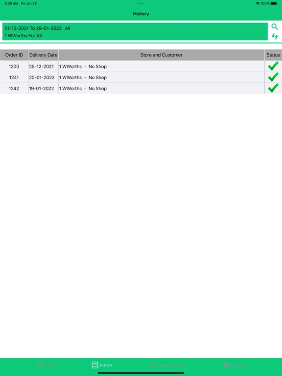 Del Fresh iPad 应用截图