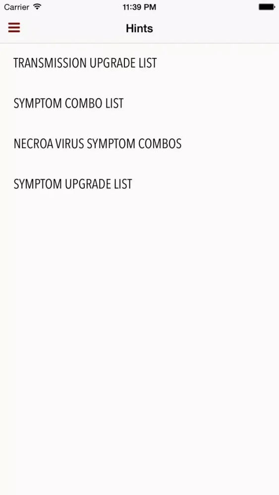 Cheats for Plague Inc Screenshots