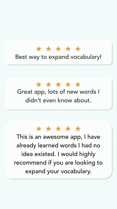 Ảnh chụp màn hình của Vocab - Word of the Day