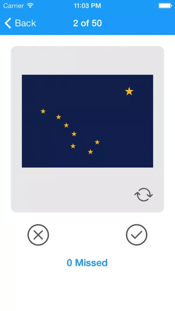 Zrzuty ekranu The States - Flash Cards