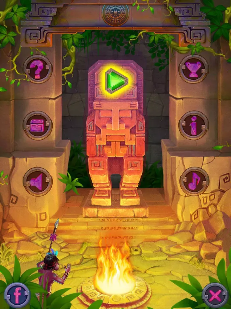 Capturas de tela do Totem Quest HD iPad 