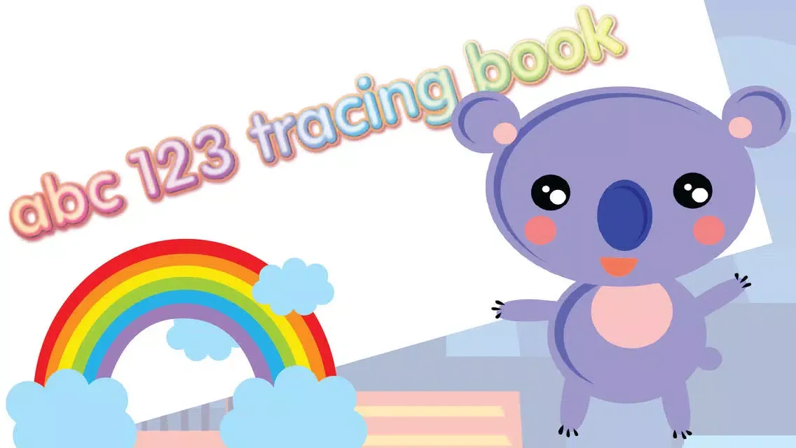 Tangkapan skrin pet abc 123 tracing book : write alphabet & number