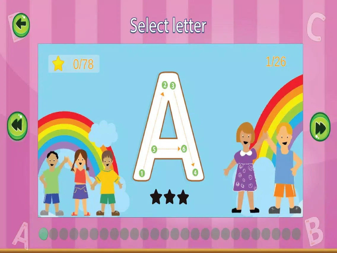 Zrzuty ekranu abc 123 genius kids: english alphabet & number iPad 