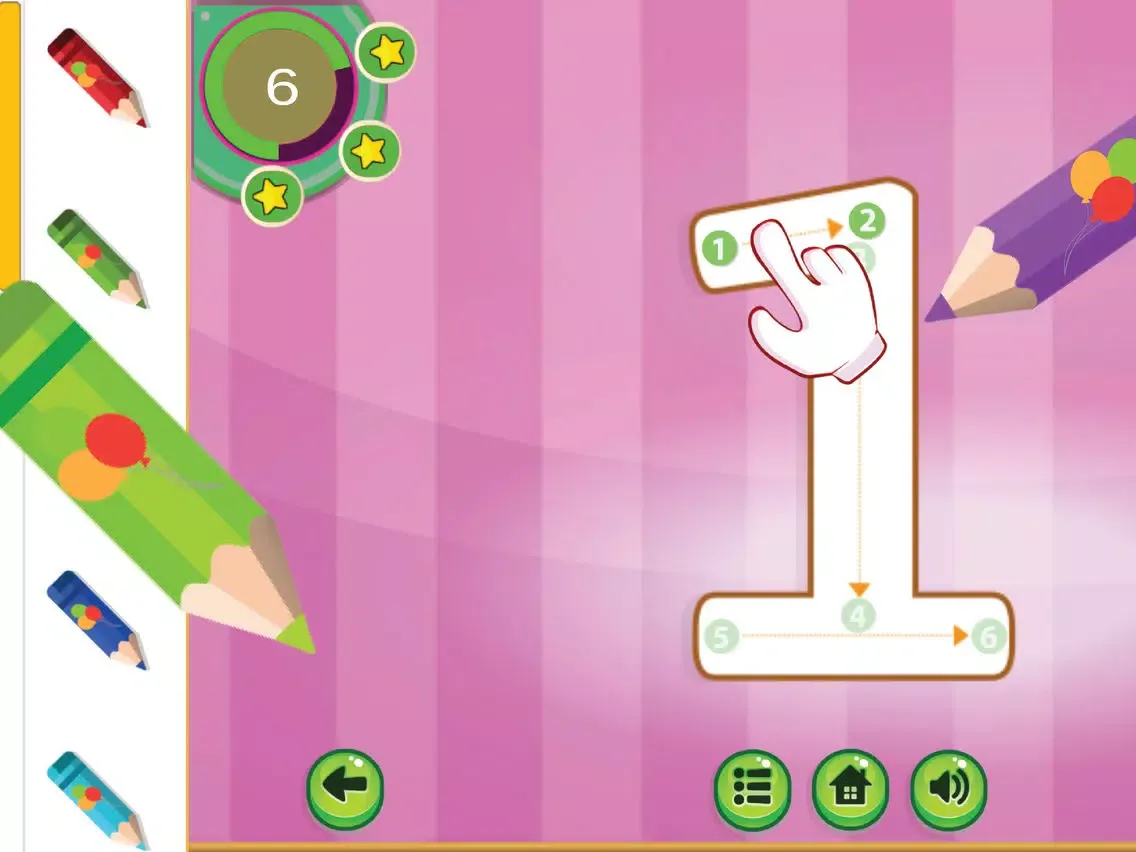 Zrzuty ekranu abc 123 genius kids: english alphabet & number iPad 