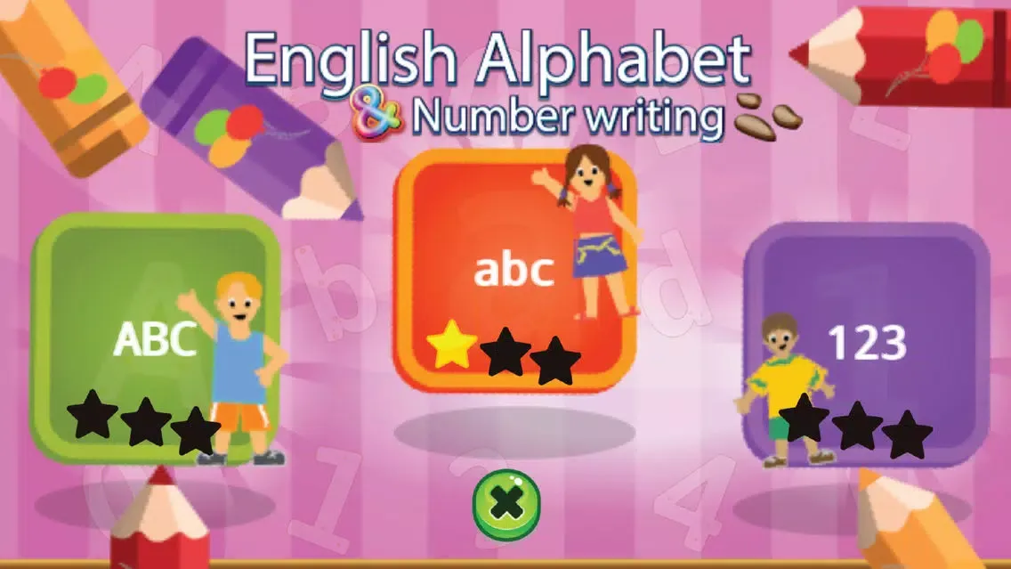 Zrzuty ekranu abc 123 genius kids: english alphabet & number