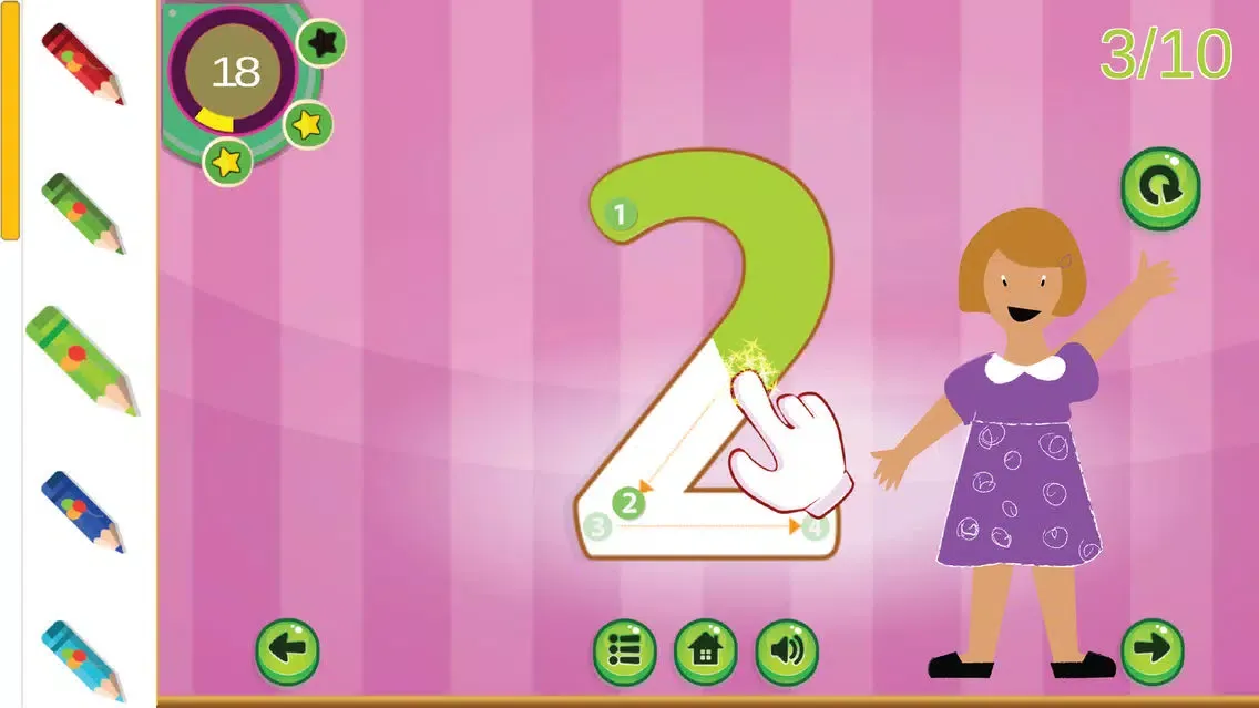 Zrzuty ekranu abc 123 genius kids: english alphabet & number