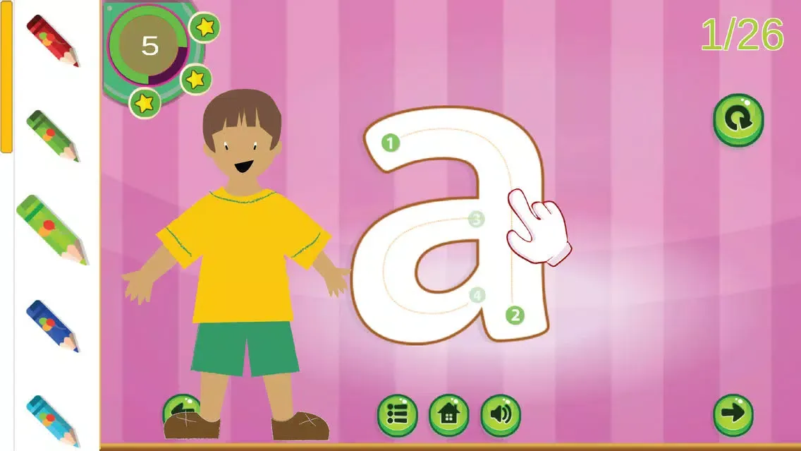 Zrzuty ekranu abc 123 genius kids: english alphabet & number