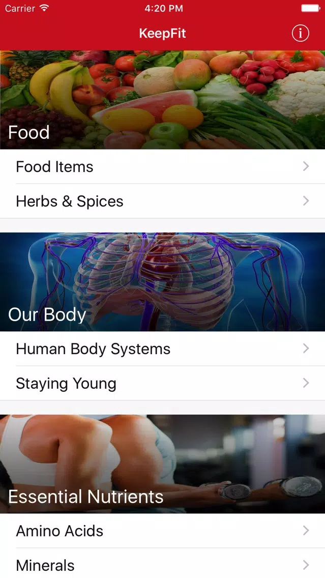 KeepFit Screenshots