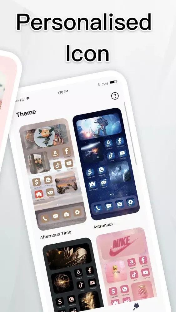 Tangkapan skrin Photo Widgets-Theme,Icon,Photo
