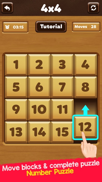 Number Puzzles - Wood Blocks 스크린샷