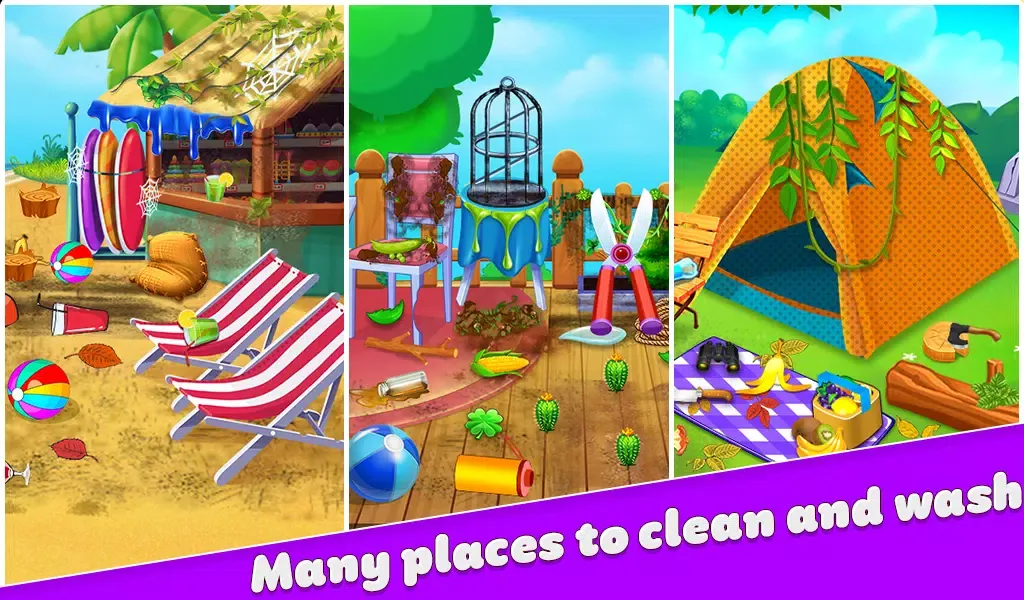 Dream Home Cleaning Game Wash Screenshots