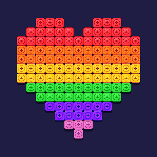 Hexa Nuts 3D