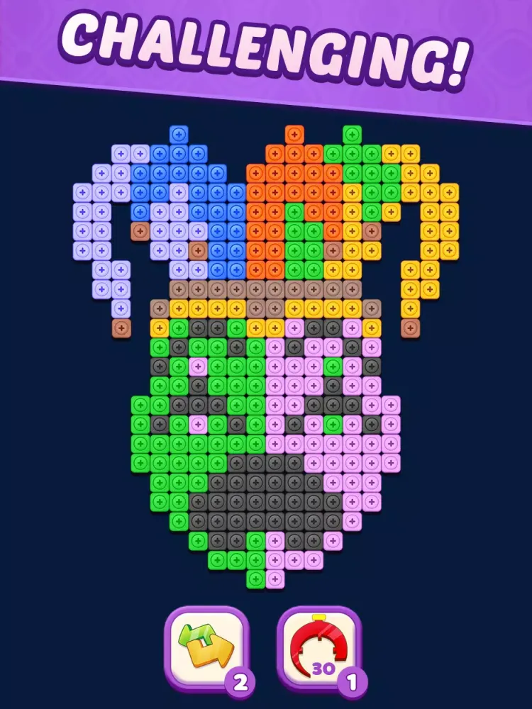 Hexa Nuts 3D स्क्रीनशॉट