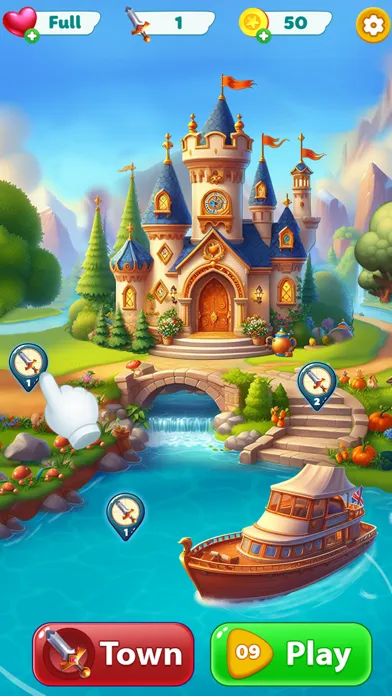 Скриншоты Triple Match Kingdom Reborn 3D