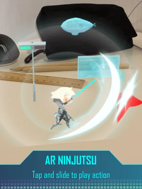 Ninja Gear AR iPad 应用截图