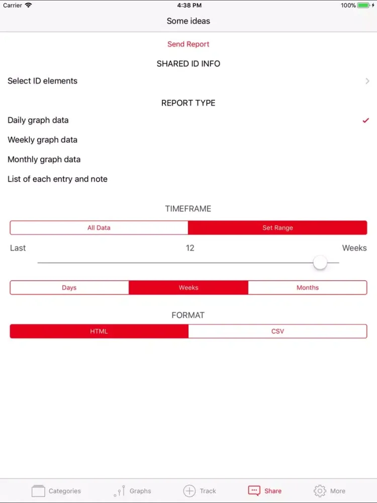 Habits Pro iPad 应用截图